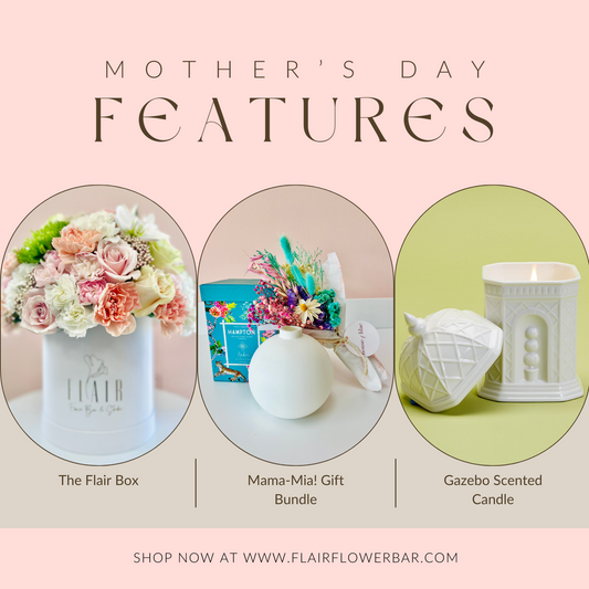 Mother's Day Flowers, Candles and Gift Set Bundles