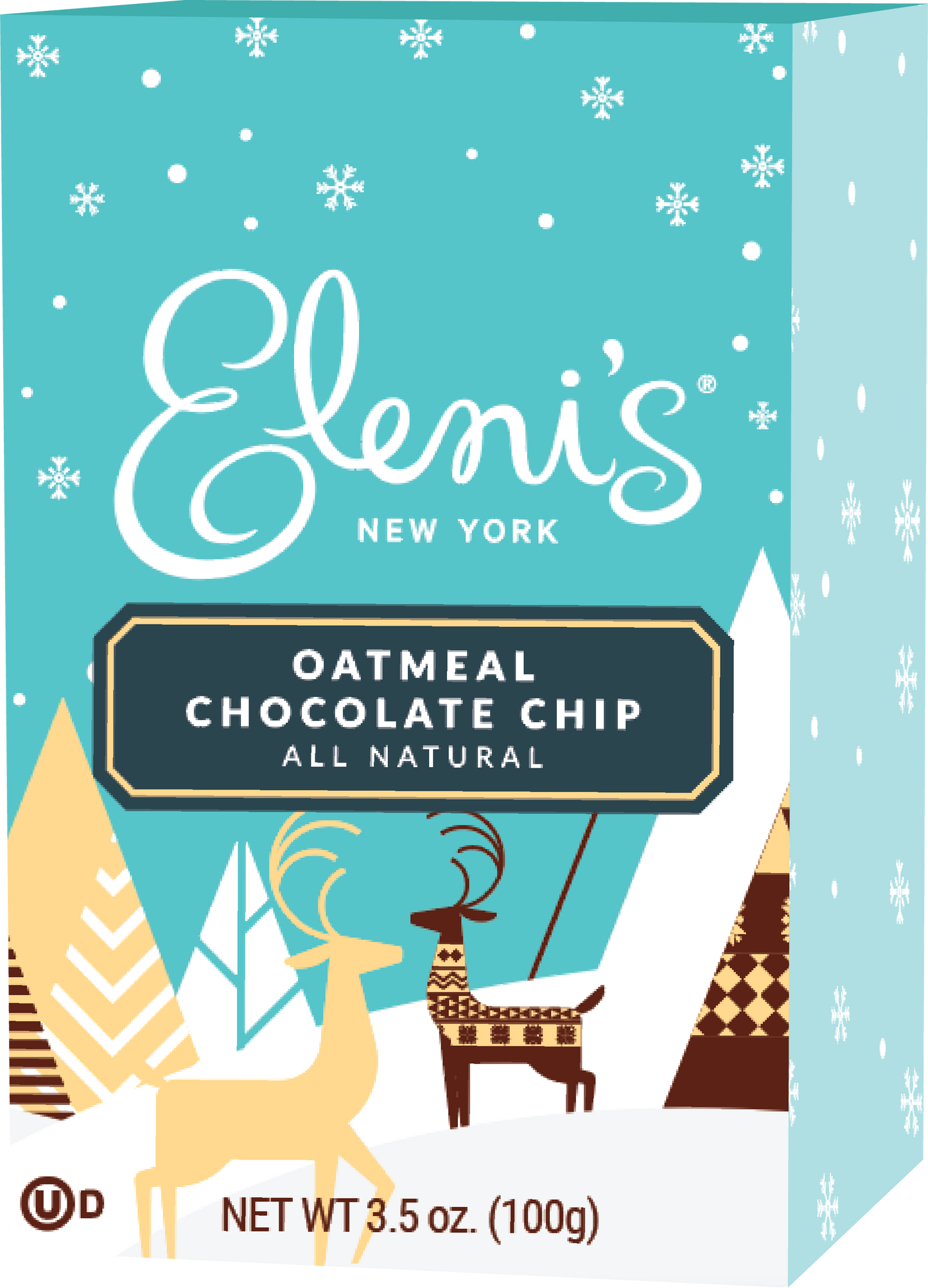 Eleni’s Holiday Oatmeal Chocolate Chip Cookies