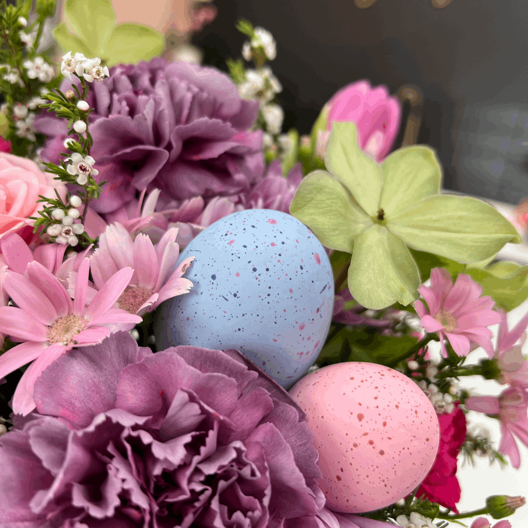 Spring Fling Flower Box Arrangement