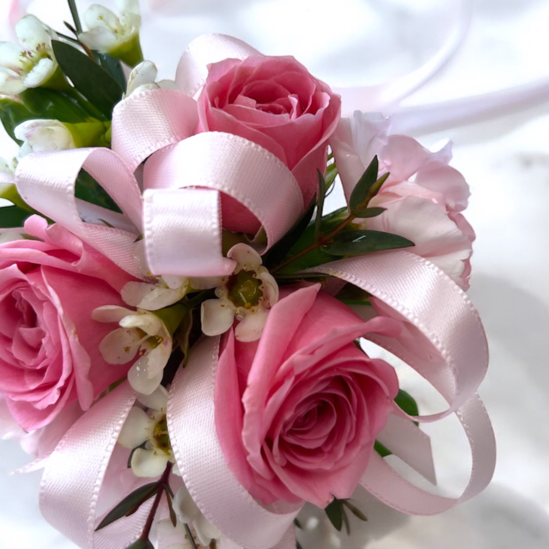 Prom & Homecoming Wrist Corsage – Custom Floral Wristlet by Flair Flower Bar