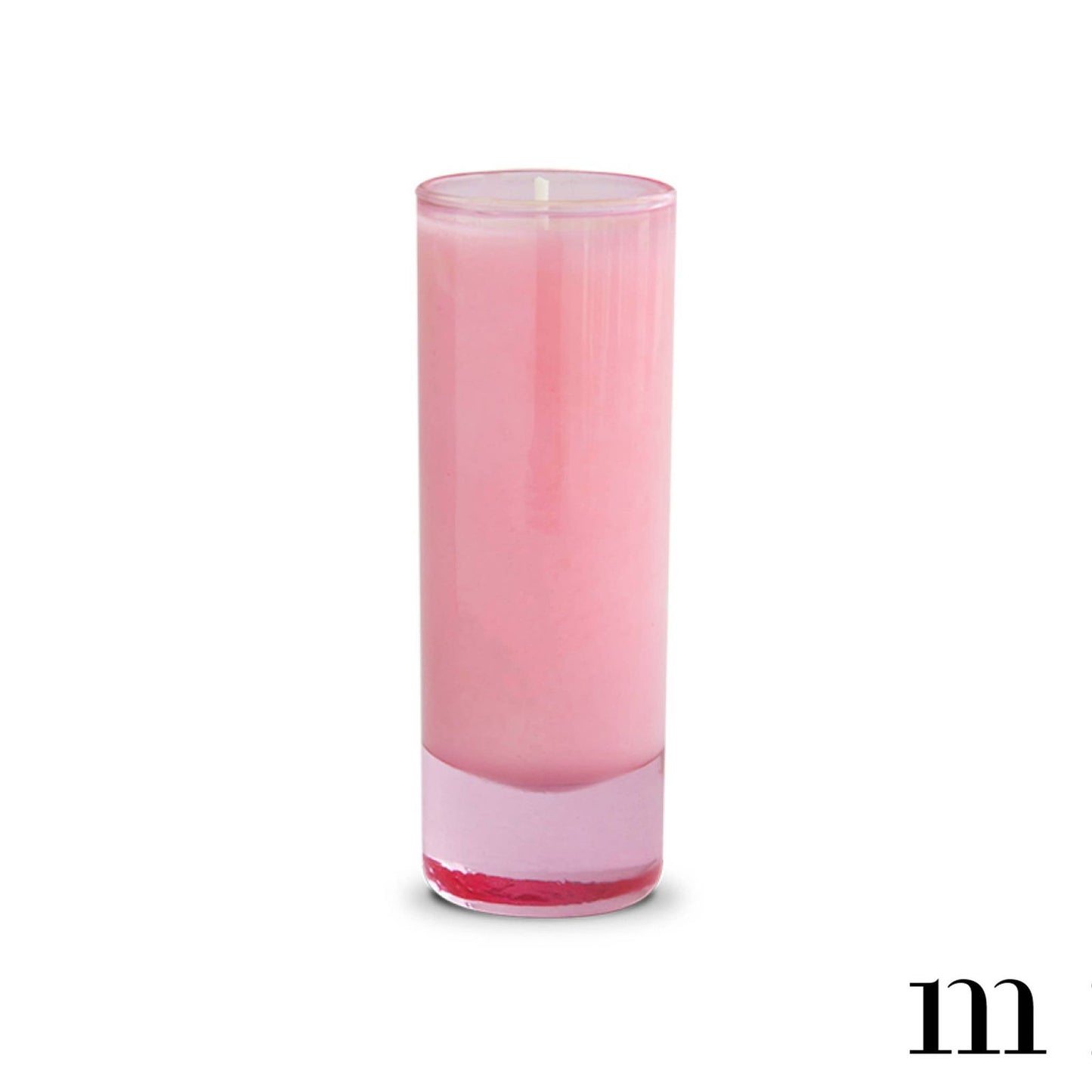 2oz Pink Blanc De Noir Soy Votive - Flair Flower Bar & Studio