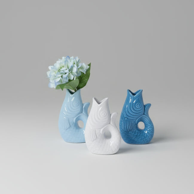 Charming Ceramic Fish Vase