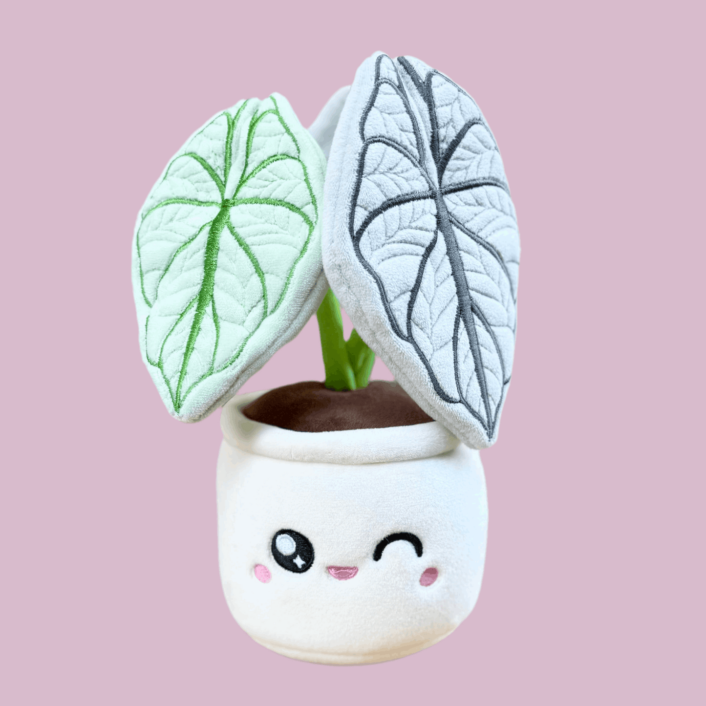Alocasia Silver Dragon Plushie - Flair Flower Bar & Studio