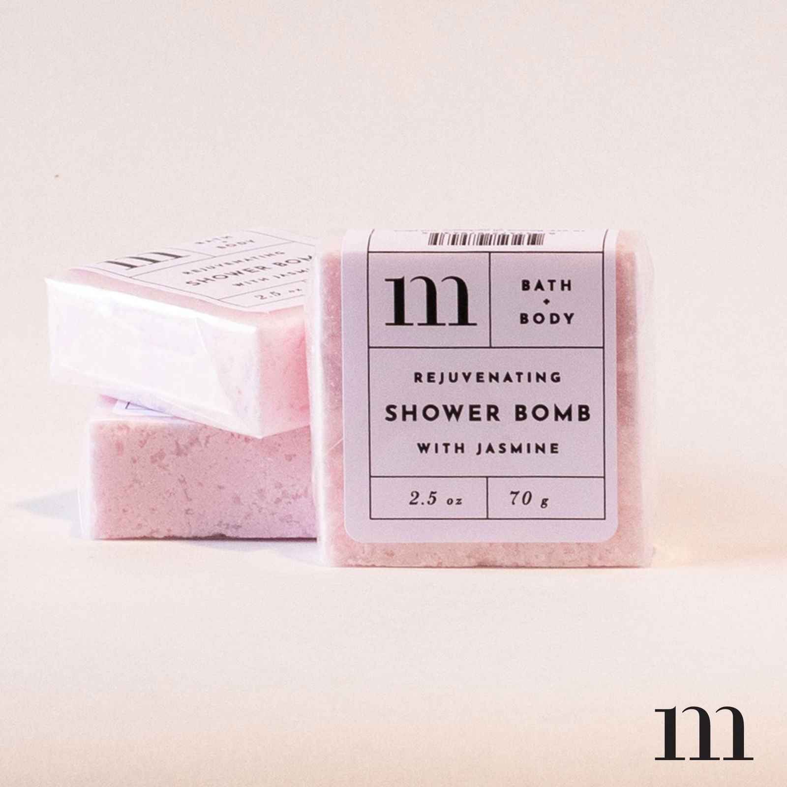 Aromatherapy Shower Bomb: Rejuvenating w/ Jasmine