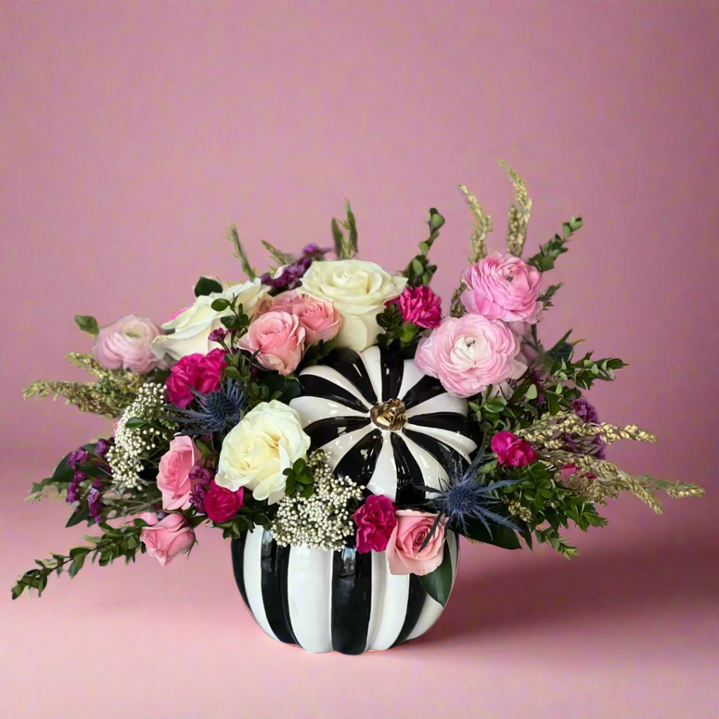 Autumn Flair Pumpkin Centerpiece