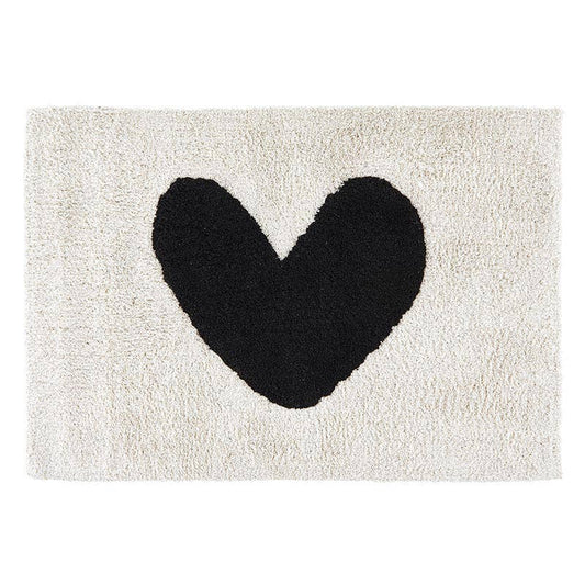 Bath Mat - Heart - Flair Flower Bar & Studio