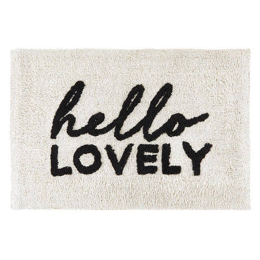 Bath Mat - Hello Lovely - Flair Flower Bar & Studio