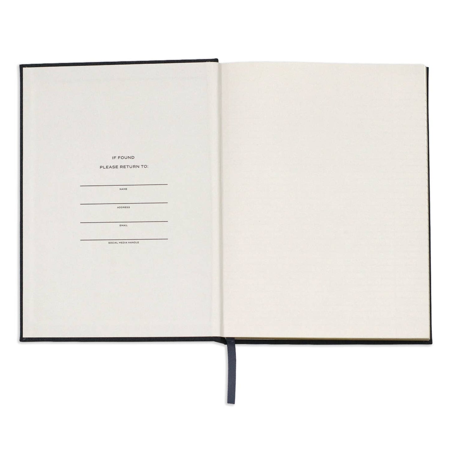 Black Linen Note to Self Journal - Flair Flower Bar & Studio