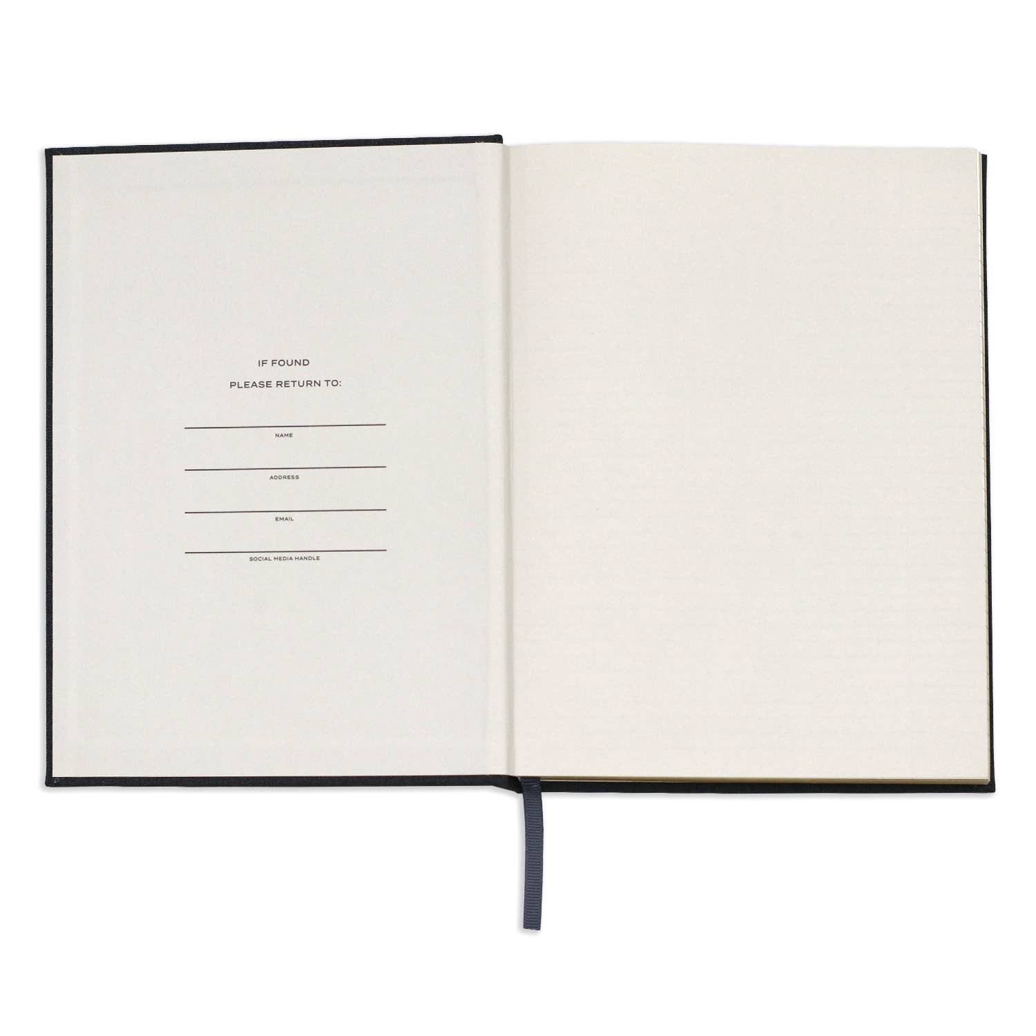 Black Linen Note to Self Journal - Flair Flower Bar & Studio