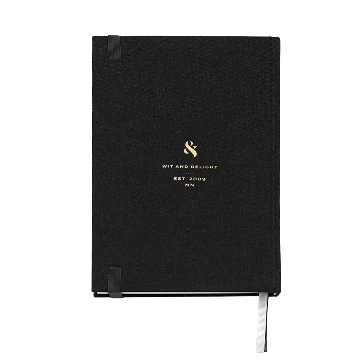 Black Linen Note to Self Journal - Flair Flower Bar & Studio