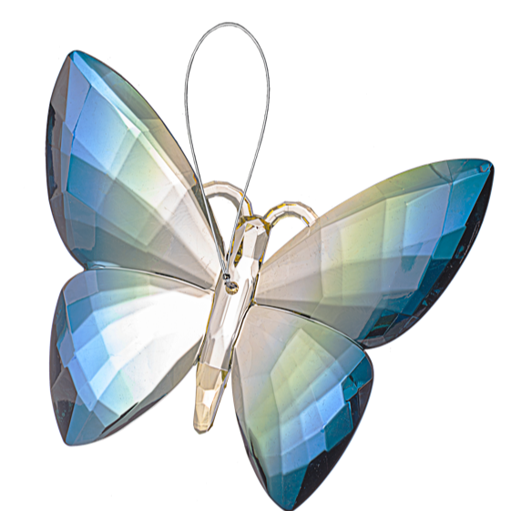 Acrylic Radiant Hanging Butterflies – Double-Sided Suncatcher Ornament