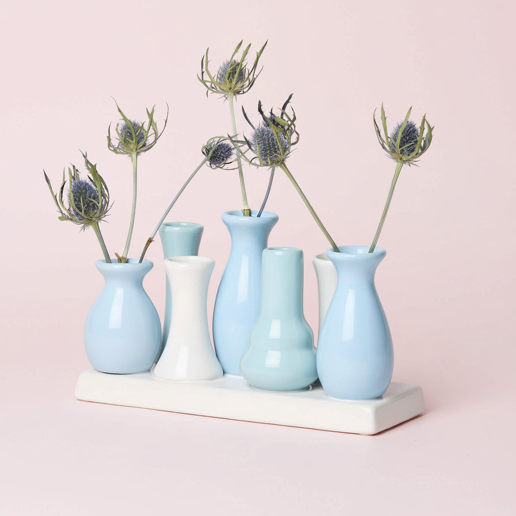 Blue Hues Porcelain Multi Vase