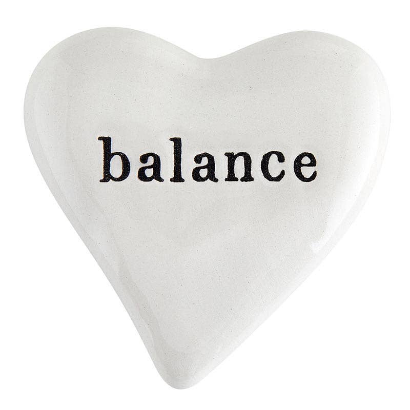 Ceramic Heart - Balance - Flair Flower Bar & Studio