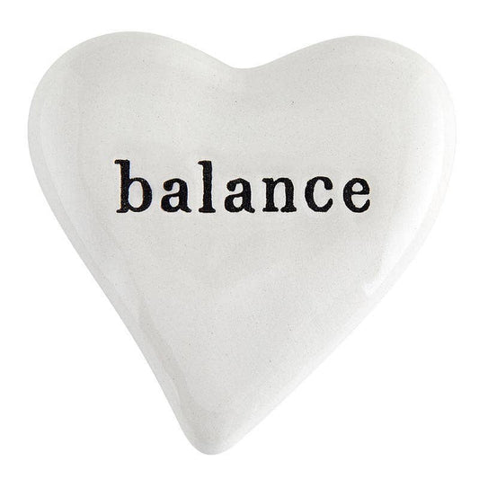 Ceramic Heart - Balance - Flair Flower Bar & Studio