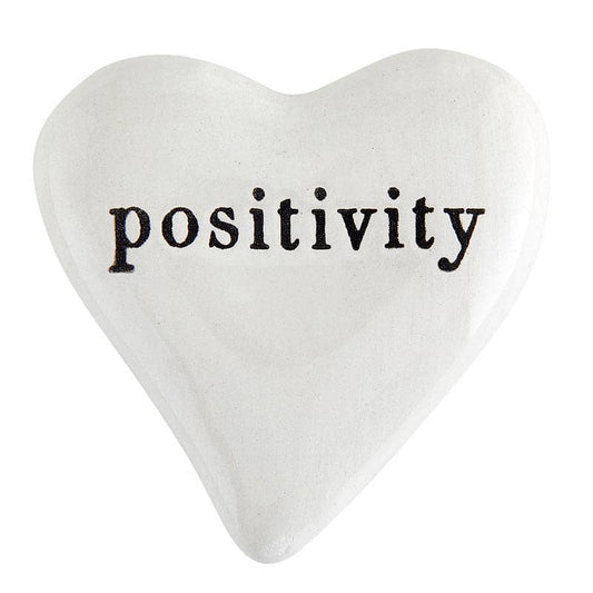 Ceramic Heart - Positivity - Flair Flower Bar & Studio