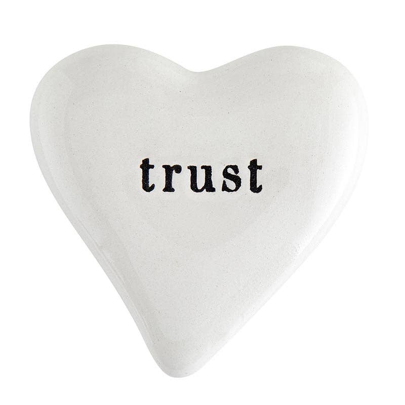 Ceramic Heart - Trust - Flair Flower Bar & Studio