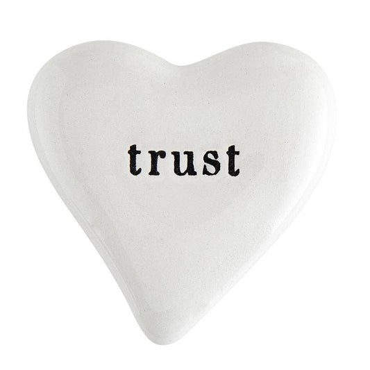 Ceramic Heart - Trust - Flair Flower Bar & Studio
