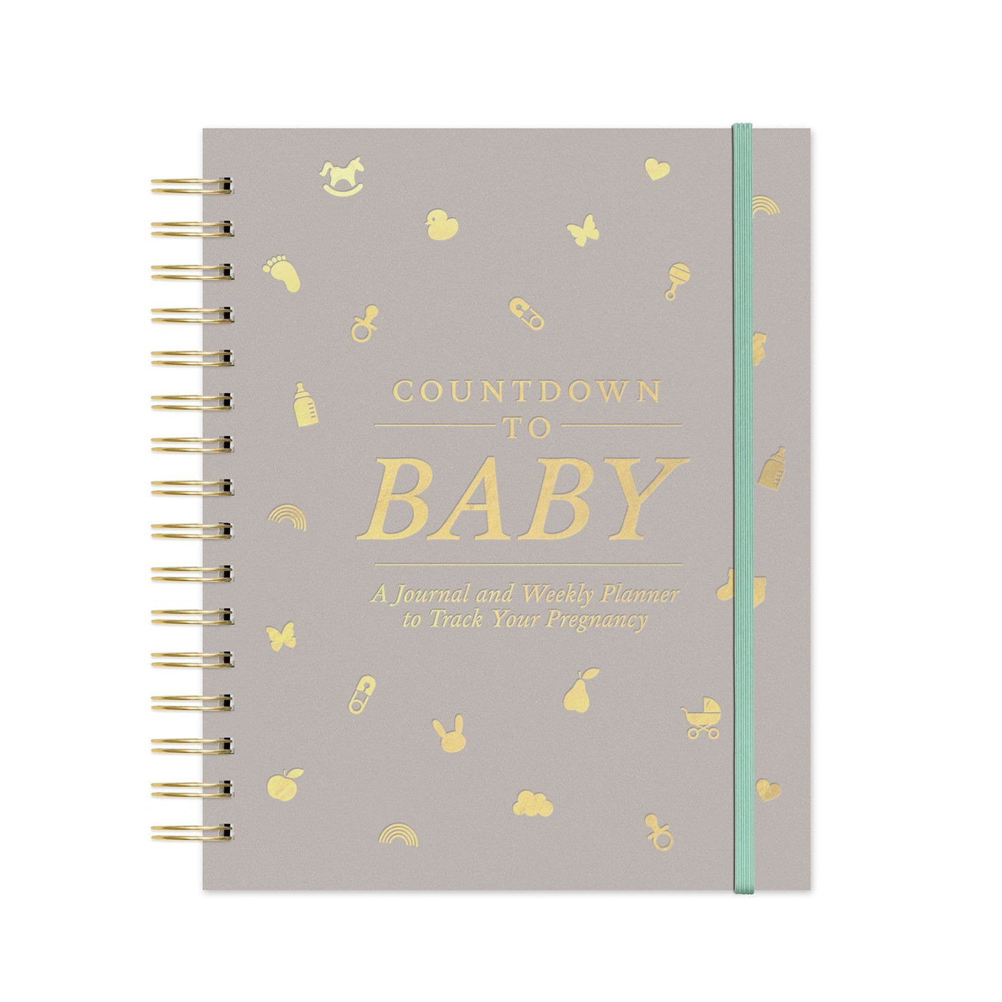 Countdown to Baby Undated Pregnancy Planner - Flair Flower Bar & Studio