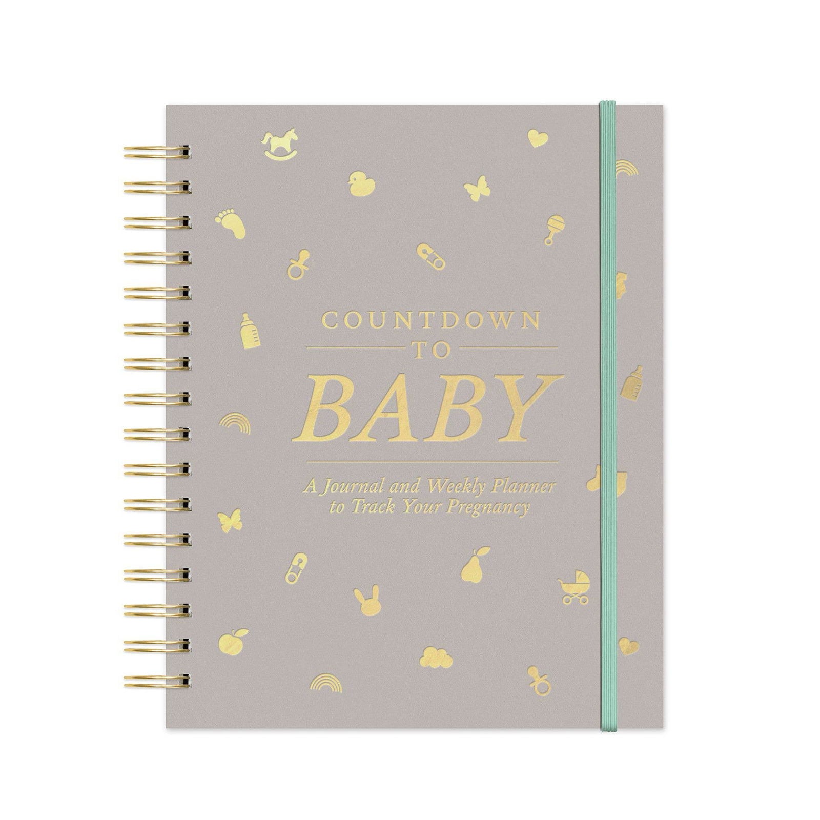 Countdown to Baby Undated Pregnancy Planner - Flair Flower Bar & Studio