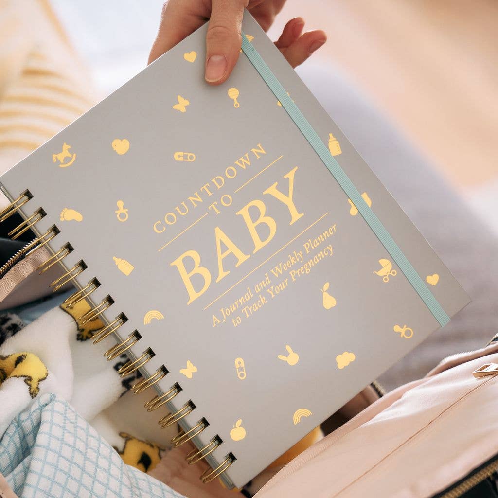 Countdown to Baby Undated Pregnancy Planner - Flair Flower Bar & Studio