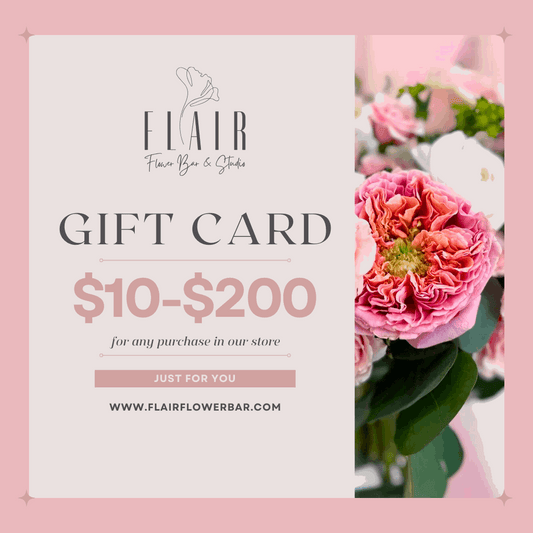 Flair Flower Bar & Studio Gift Card - Flair Flower Bar & Studio
