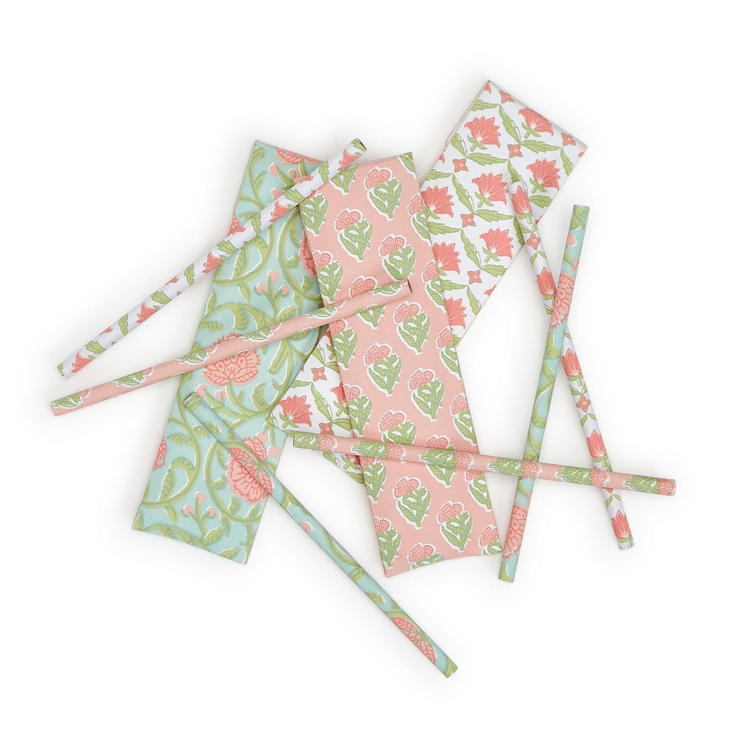 Floral Block Print Pencil Set - Flair Flower Bar & Studio