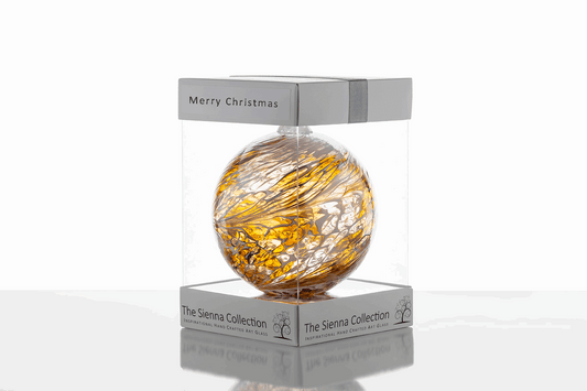 Friendship Ball - Christmas Ball - Pastel Gold - Flair Flower Bar & Studio