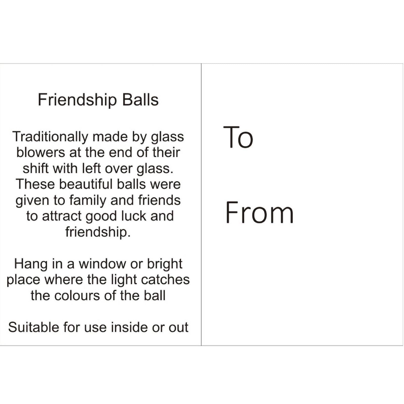Friendship Ball - Feather Design - Flamingo - Flair Flower Bar & Studio
