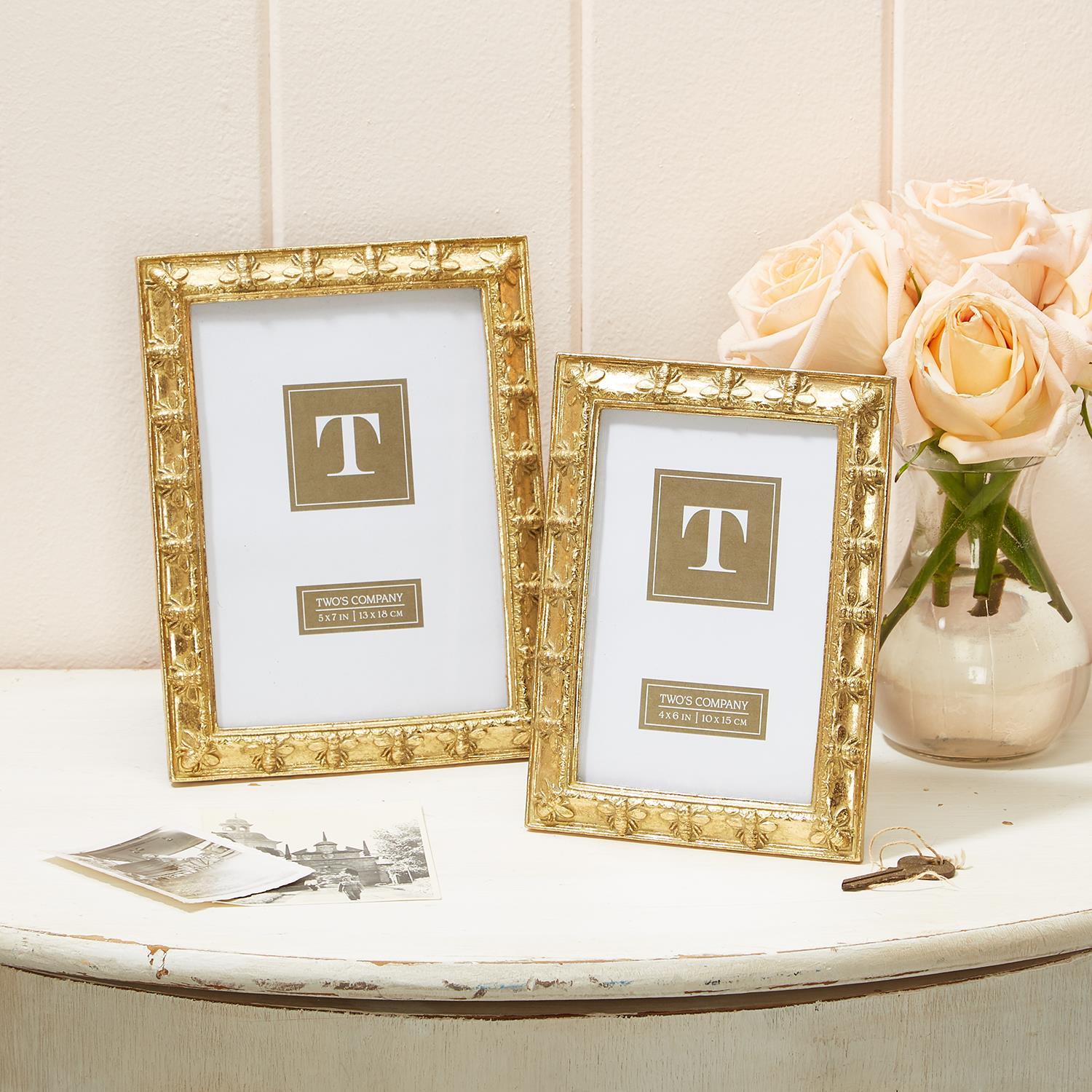 Golden Bee Photo Frame - Flair Flower Bar & Studio