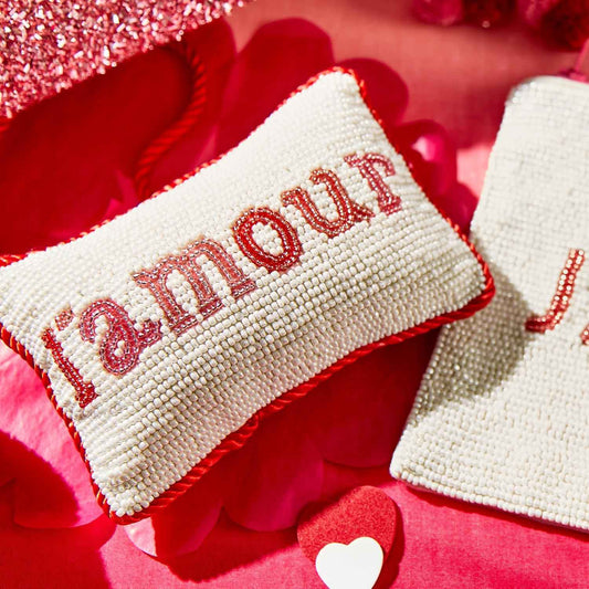 Hand-Beaded Door Hanging Pillow Decor