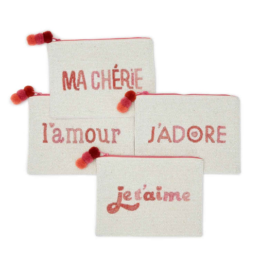 Hand-Beaded Multipurpose Pouch