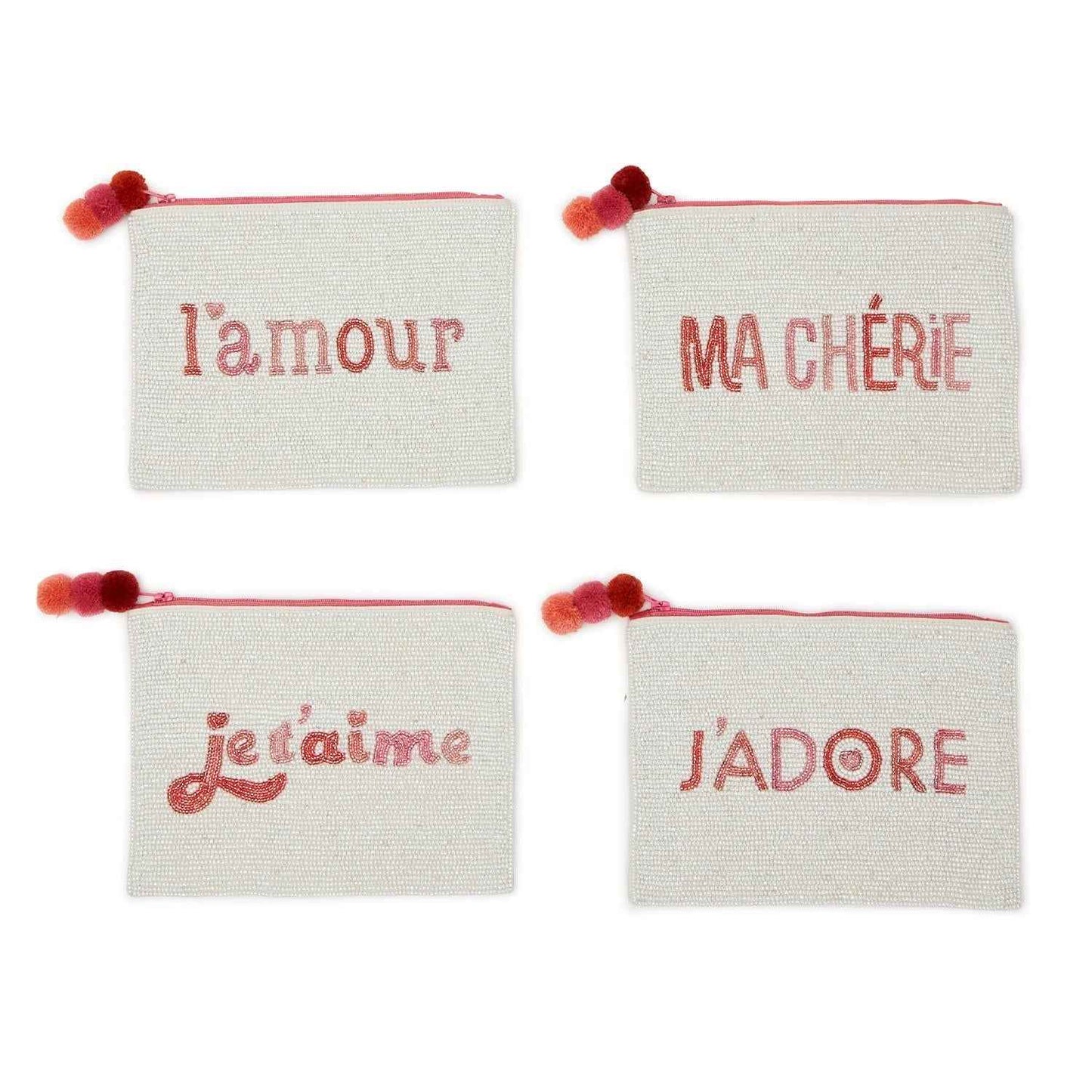 Hand-Beaded Multipurpose Pouch