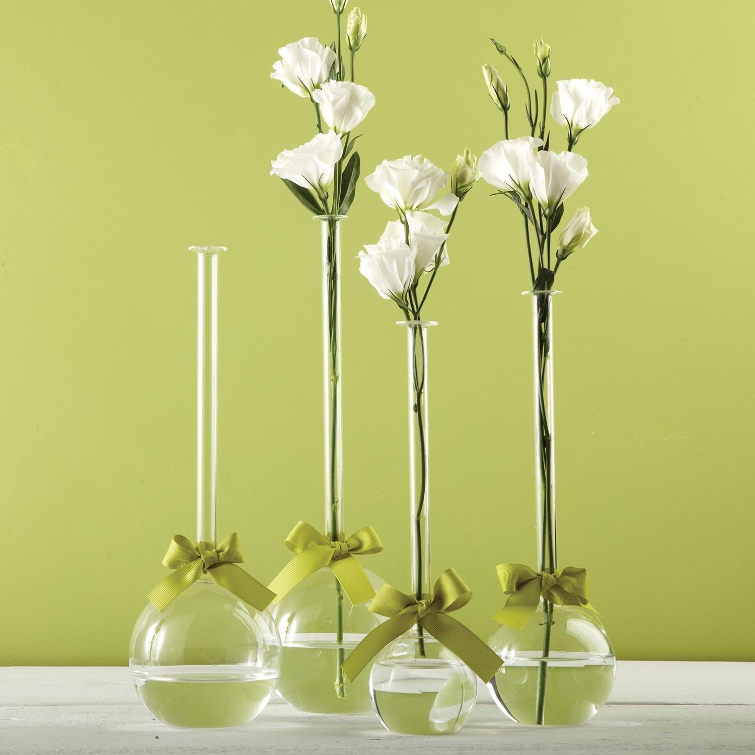 Hand-Blown Sleek & Chic Bubble Vase - Flair Flower Bar & Studio