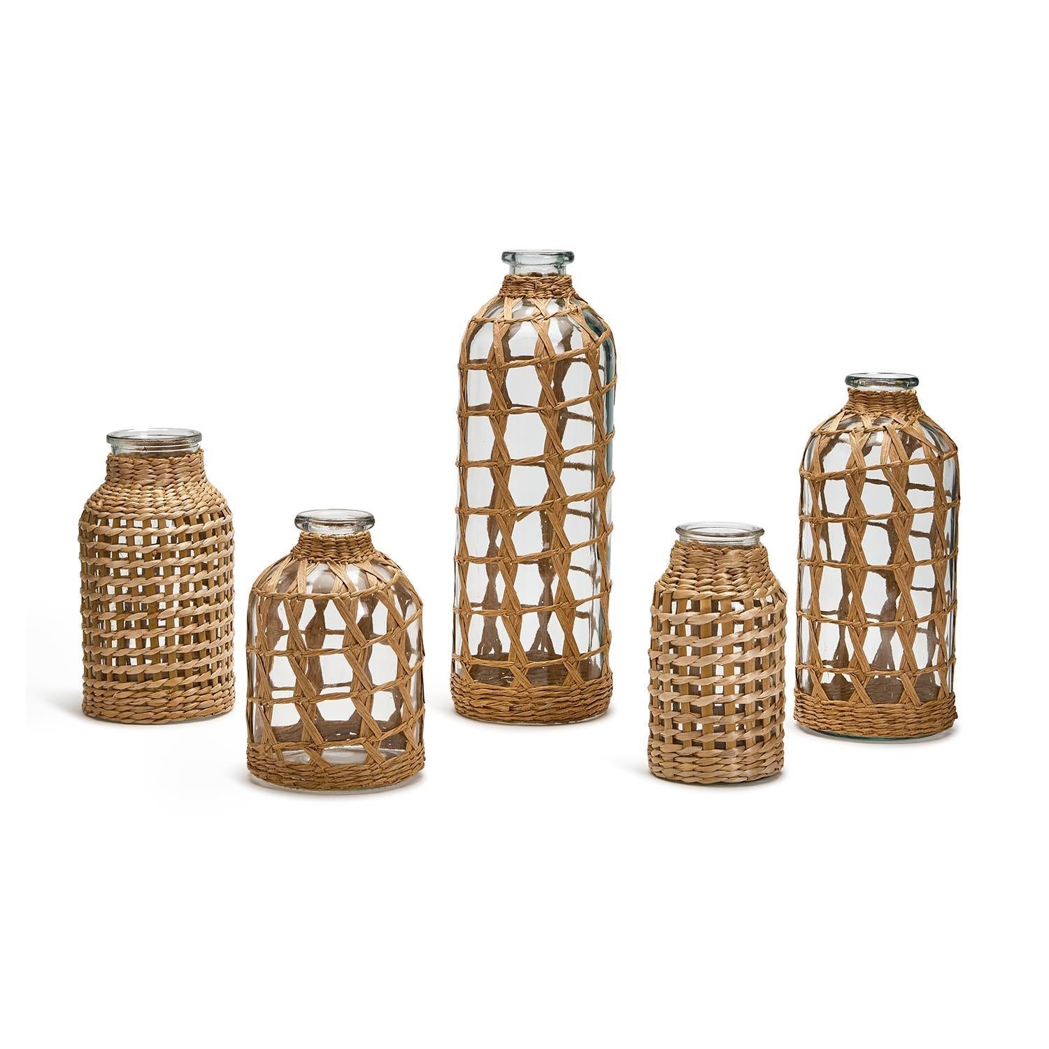 Hand-Woven Lattice Vase - Flair Flower Bar & Studio