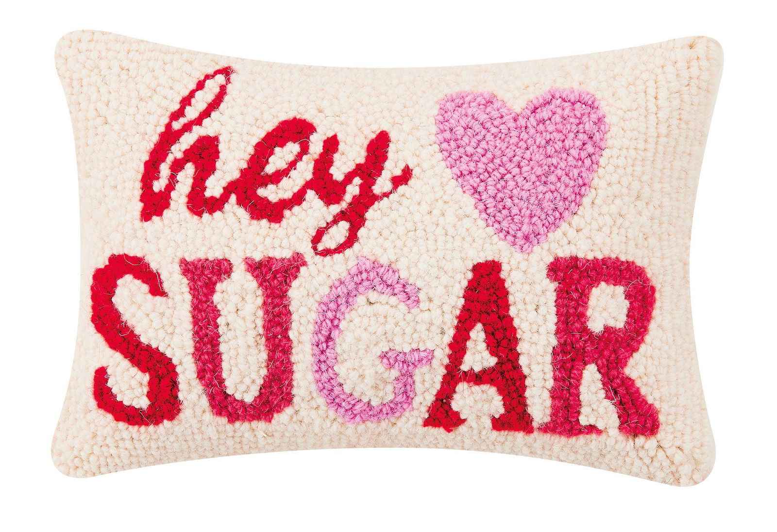 Hey Sugar Hook Pillow