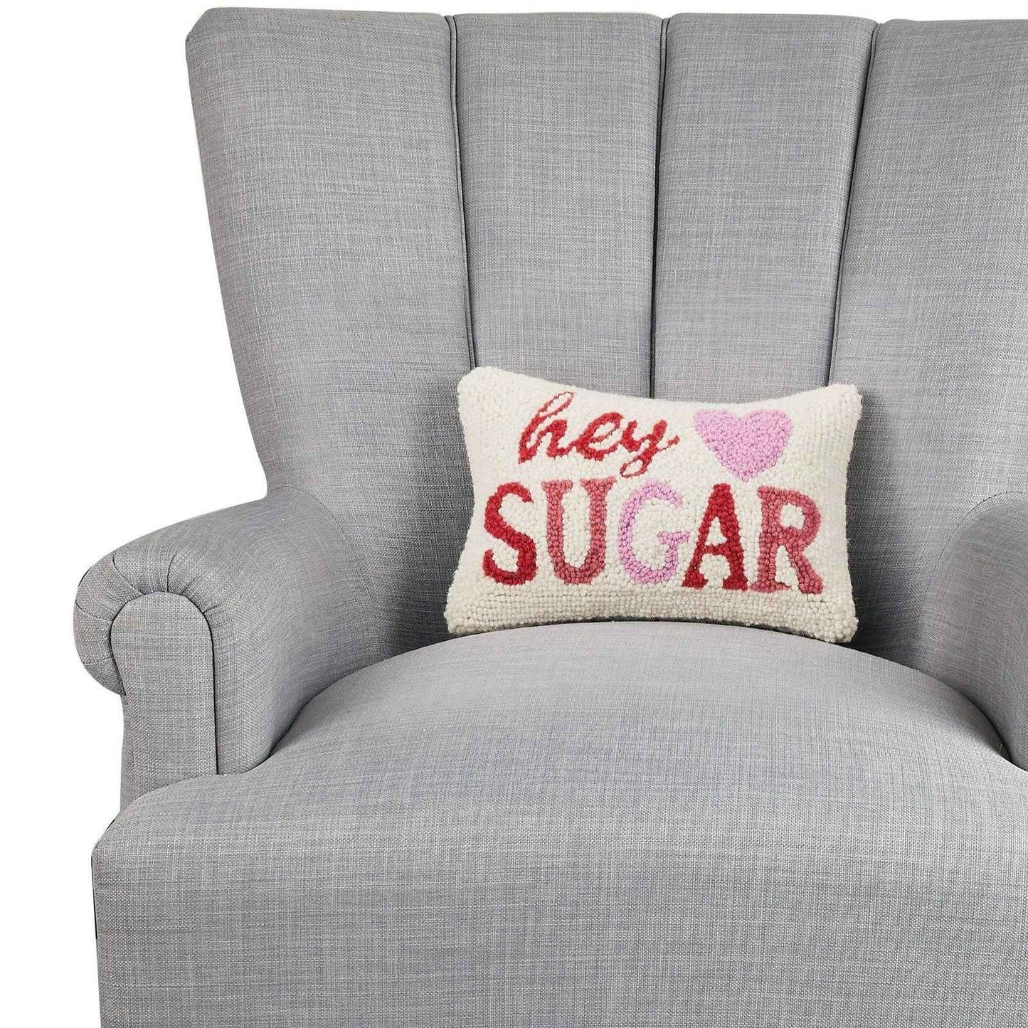 Hey Sugar Hook Pillow