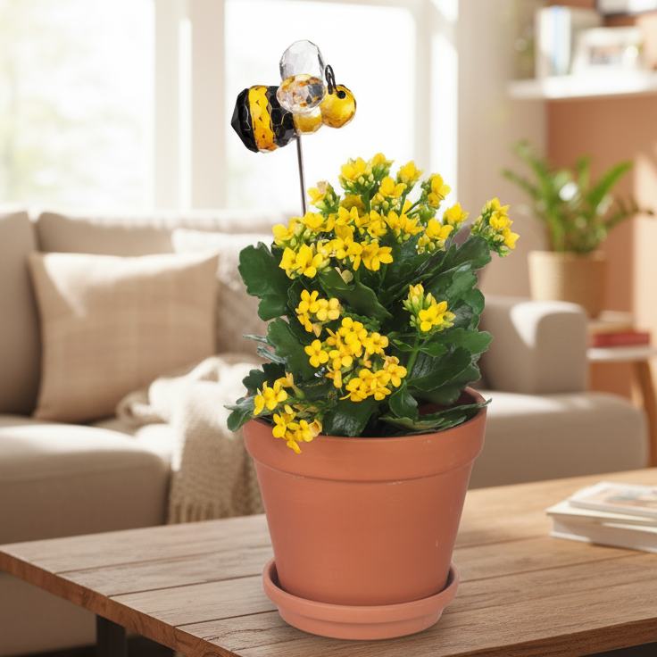 Honey Bee on a Stake – 12" Plant Pick