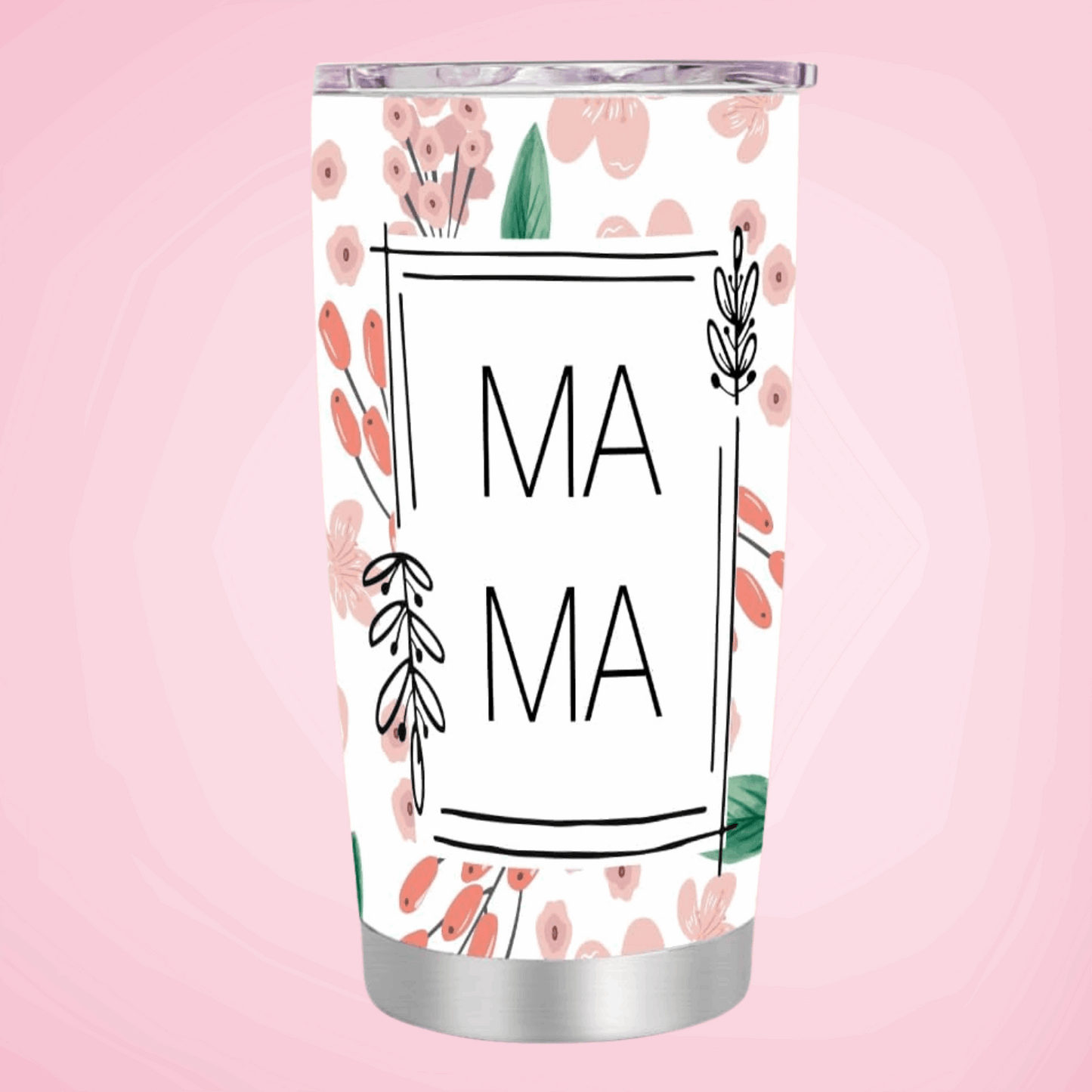 MAMA Floral Travel Tumbler - Flair Flower Bar & Studio