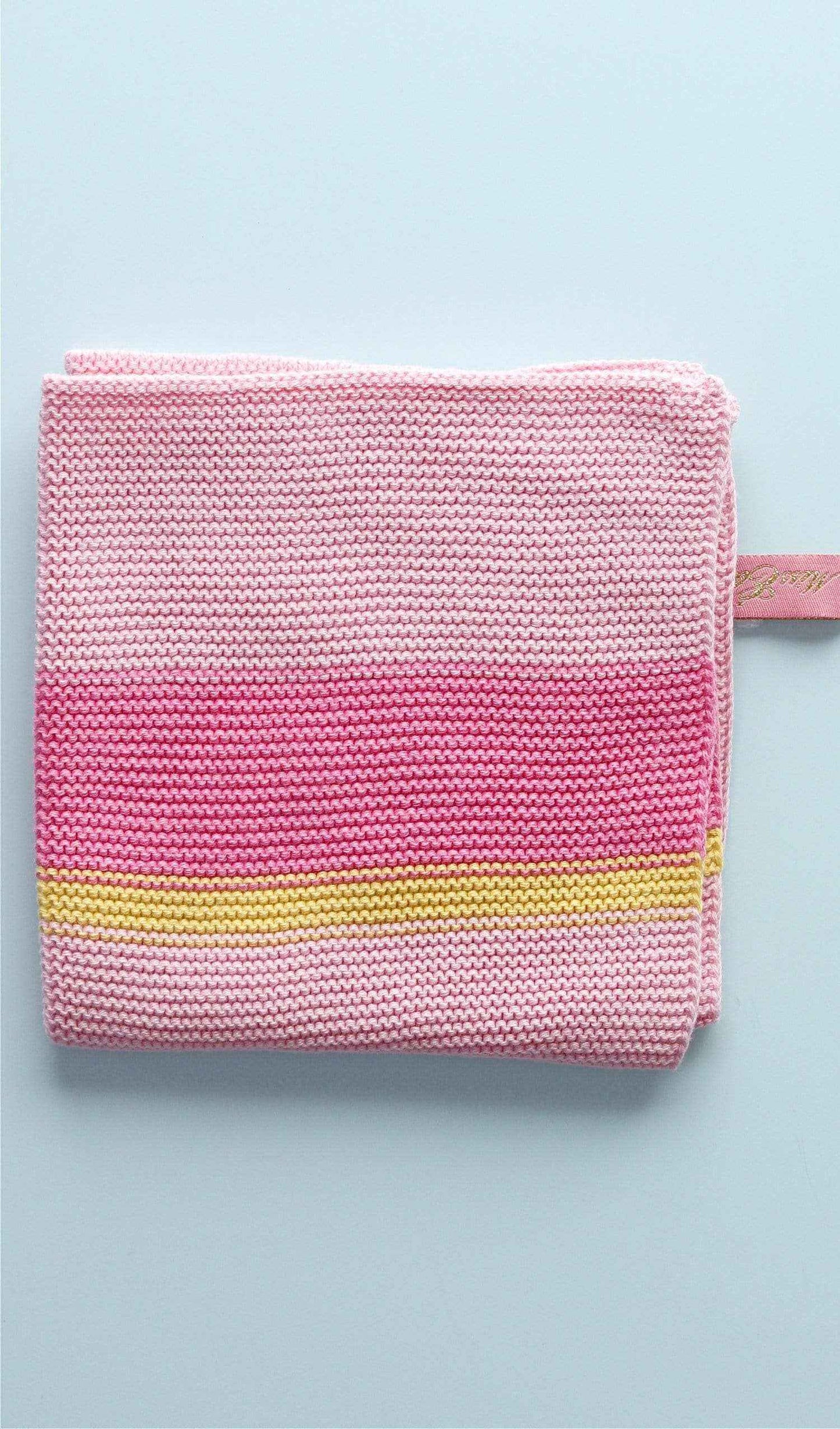 Miss Étoile Dishcloth-Washcloth Rose & Yellow