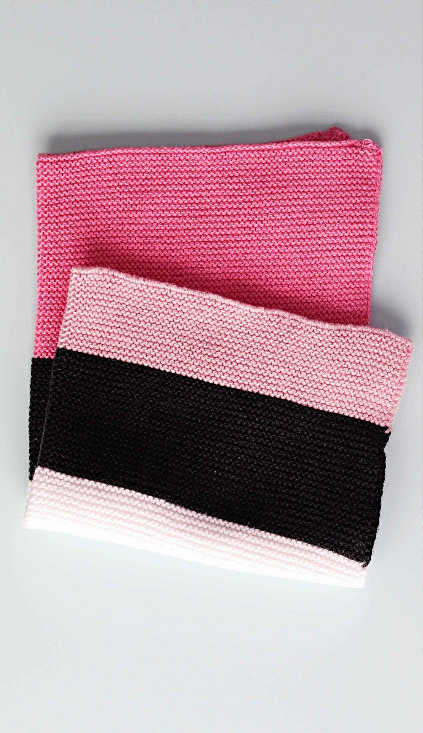 Miss Étoile Washcloth-Dishcloth with large stripes