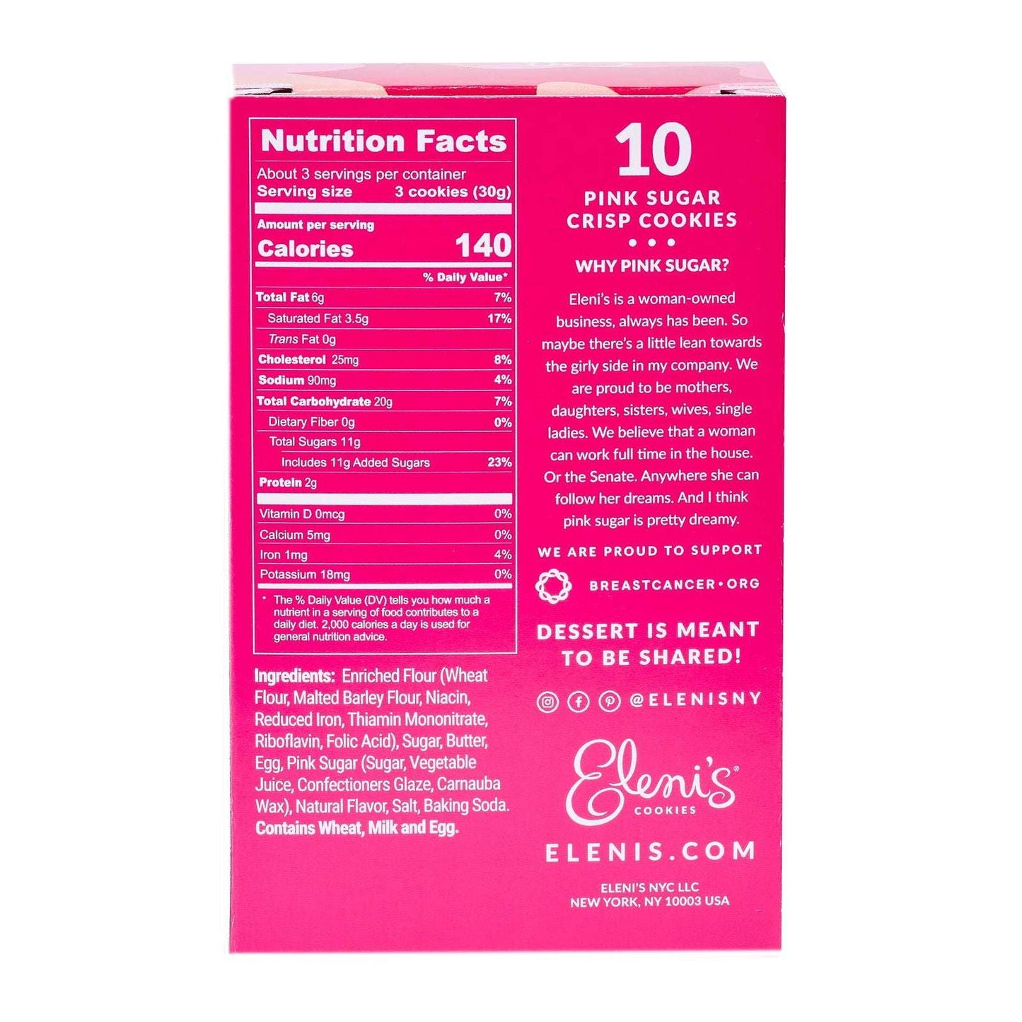 Pink Sugar Rectangle Box - Flair Flower Bar & Studio