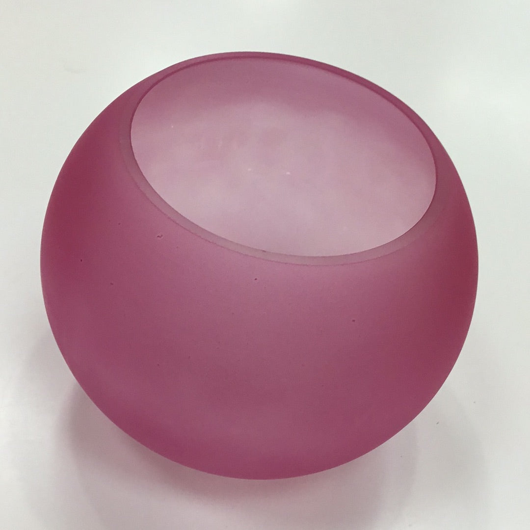 Pink Bubble Fishbowl Vase - Flair Flower Bar & Studio