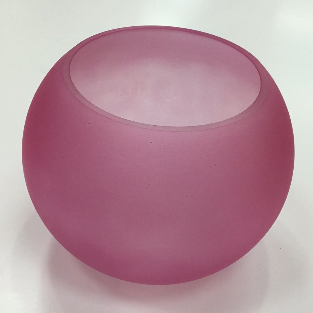 Pink Bubble Fishbowl Vase - Flair Flower Bar & Studio