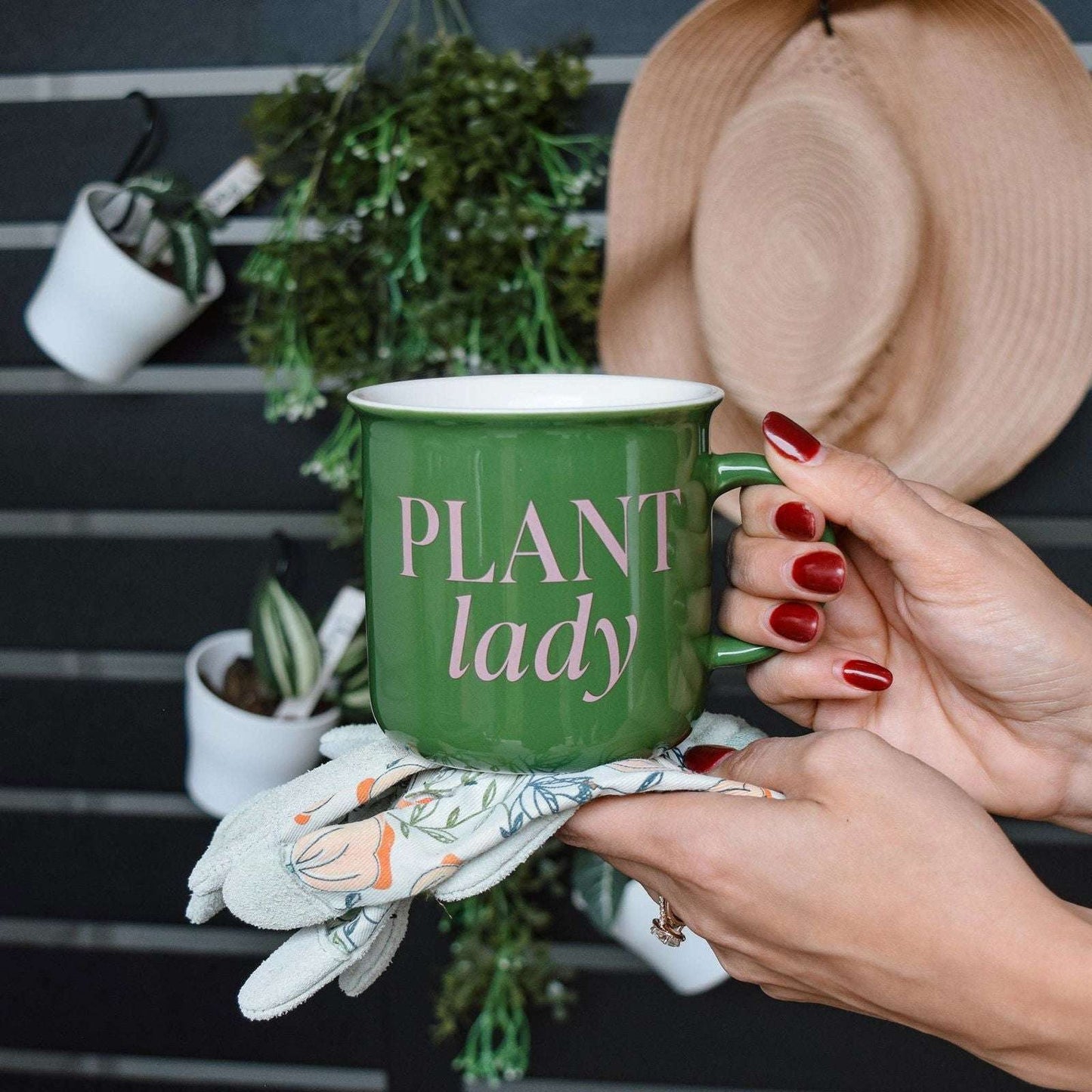 Plant Lady 11 oz Campfire Coffee Mug - Home Decor & Gifts - Flair Flower Bar & Studio