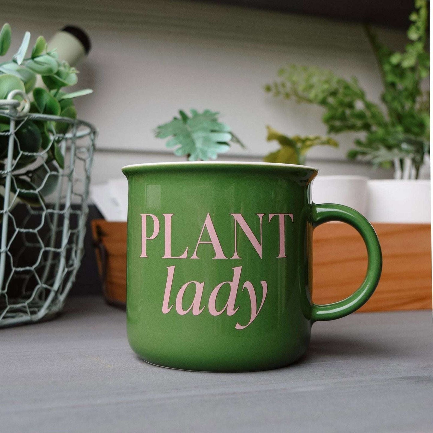 Plant Lady 11 oz Campfire Coffee Mug - Home Decor & Gifts - Flair Flower Bar & Studio