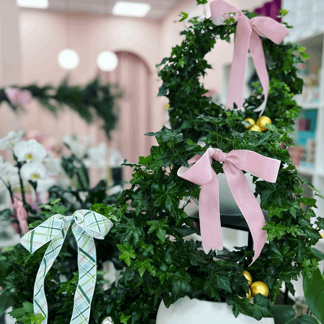 Potted Ivy Ring Wreath - Flair Flower Bar & Studio