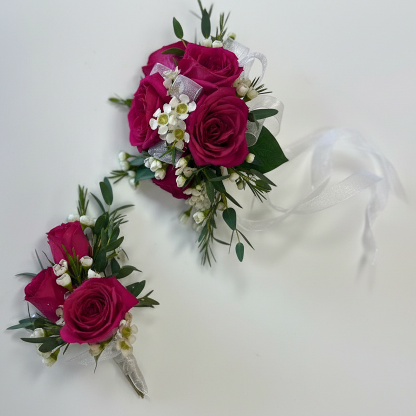 Prom & Homecoming Wrist Corsage – Custom Floral Wristlet by Flair Flower Bar - Flair Flower Bar & Studio - Cincinnati - Northern Kentucky - Florence