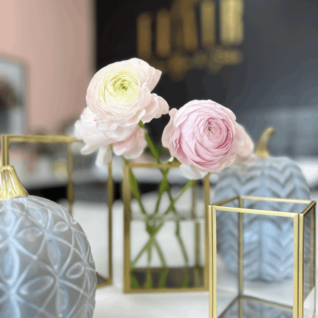 Rectangular Window Vases or Candleholders - Flair Flower Bar & Studio