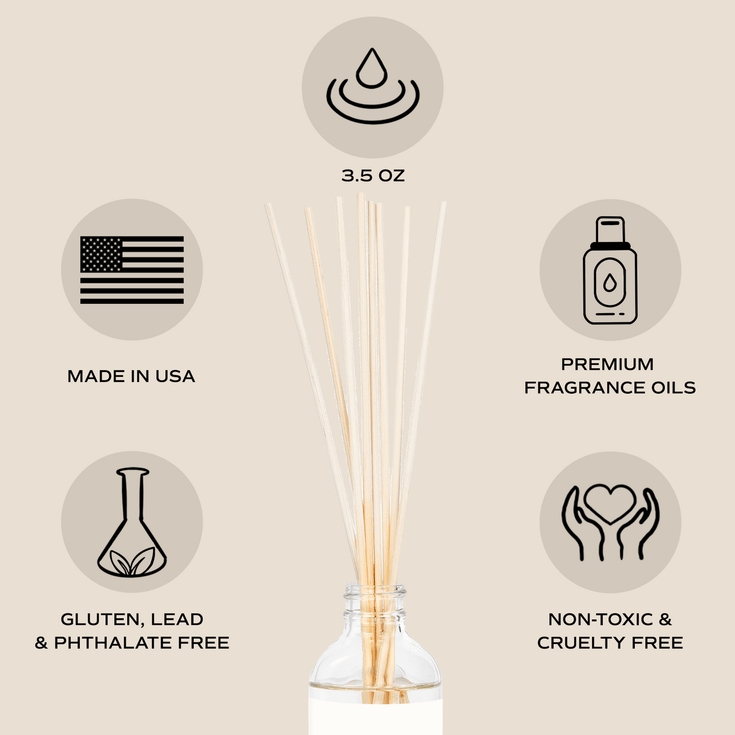 Relaxation Reed Diffuser - Gifts & Home Decor - Flair Flower Bar & Studio