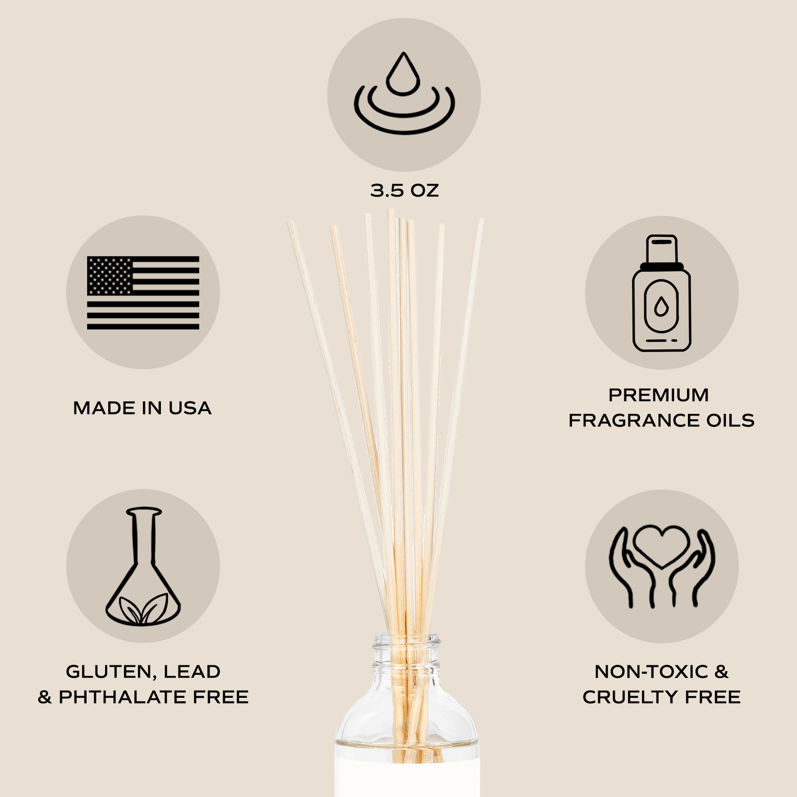 Relaxation Reed Diffuser - Gifts & Home Decor - Flair Flower Bar & Studio
